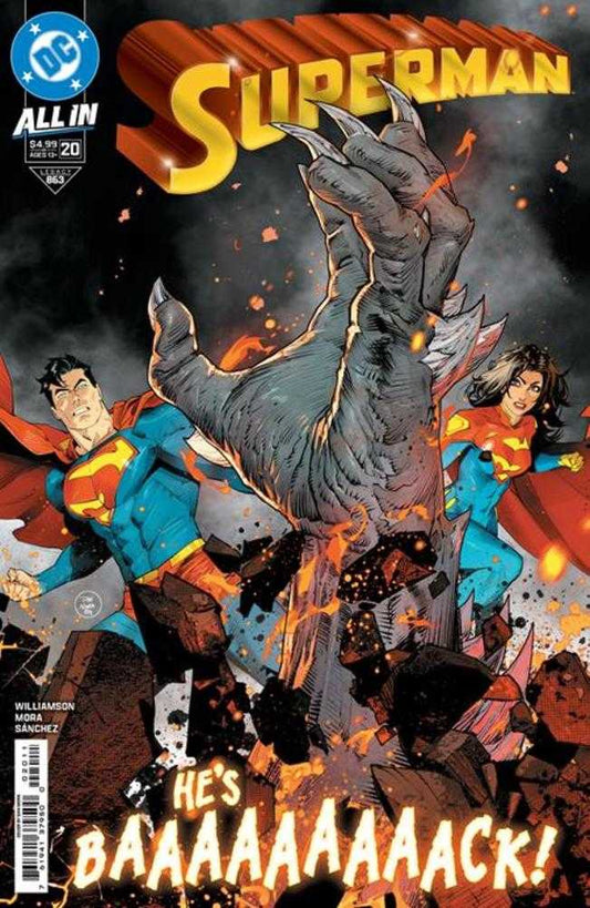 Superman #20 Cover A Dan Mora - The Fourth Place
