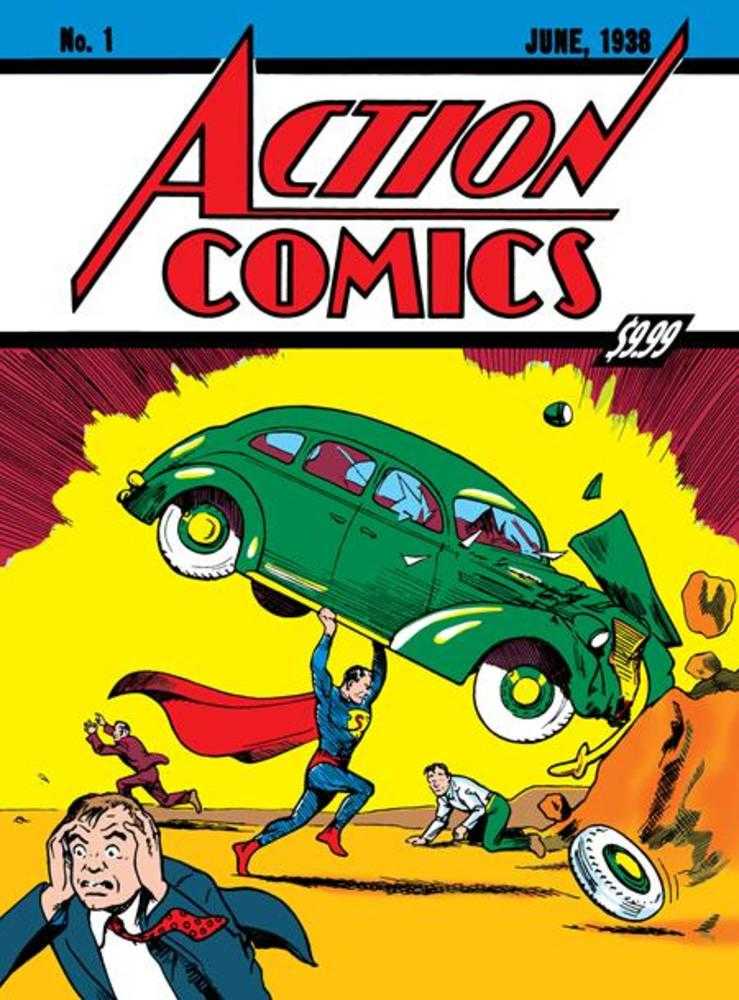 Superman Day 2025 - Action Comics 1 Golden Age Sized Facsimile Edition Cover A Joe Shuster - The Fourth Place