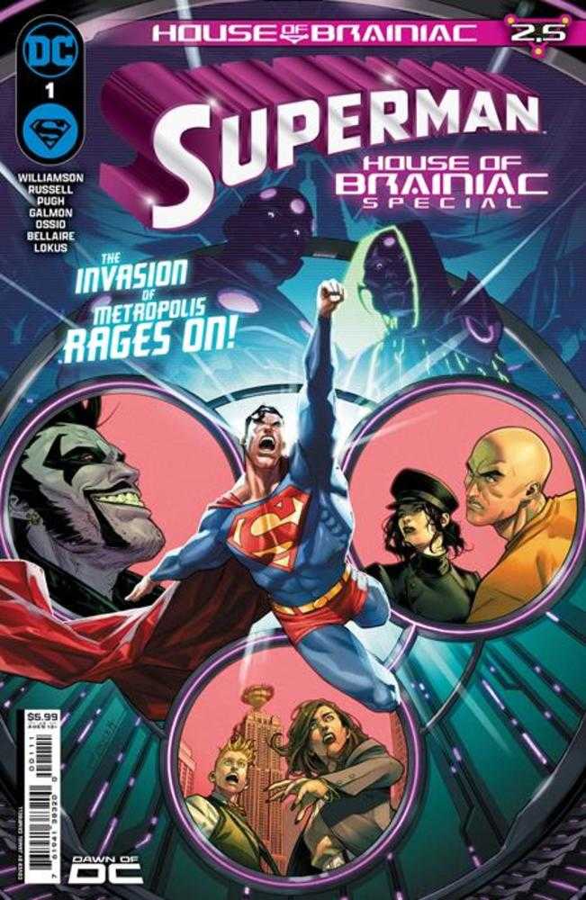 Superman House Of Brainiac Special #1 (One Shot) Cover A Jamal Campbell (House Of Brainiac) - The Fourth Place