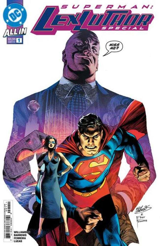 Superman Lex Luthor Special #1 (One Shot) Cover A Eddy Barrows & Eber Ferreira - The Fourth Place