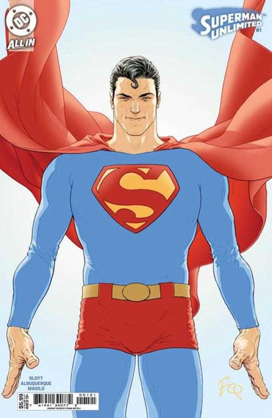 Superman Unlimited 1 Cover B Frank Quitely Card Stock Variant - The Fourth Place