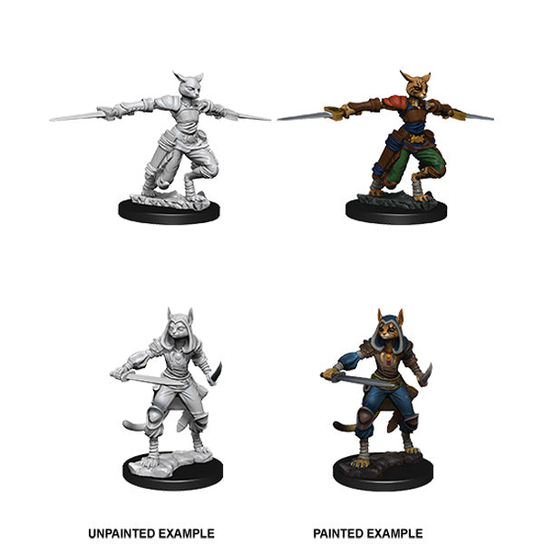 D&D Nolzur's Marvelous Minis: Wave 9 - Female Tabaxi Rogue