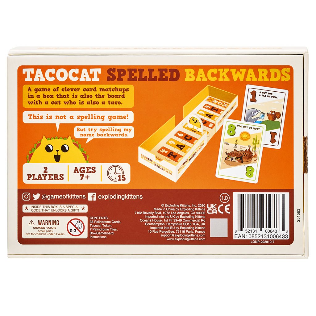 Tacocat Spelled Backwards - The Fourth Place