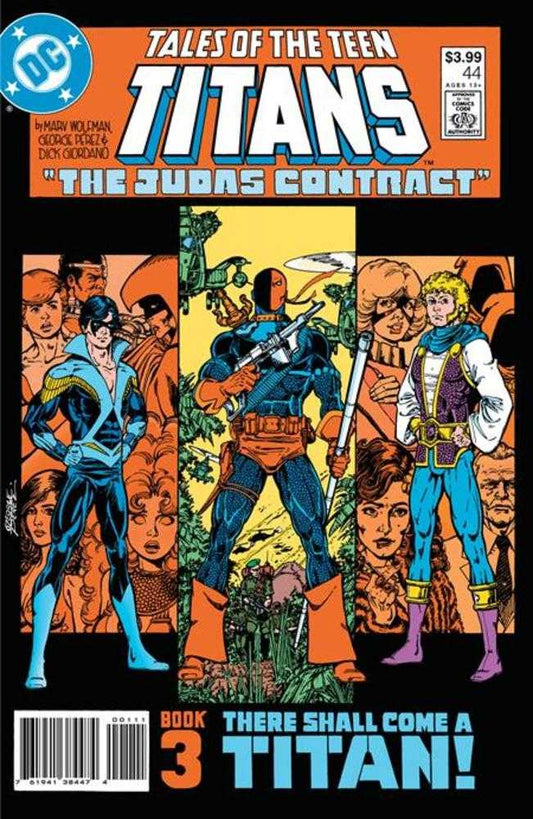 Tales Of The Teen Titans #44 Facsimile Edition Cover A George Perez - The Fourth Place