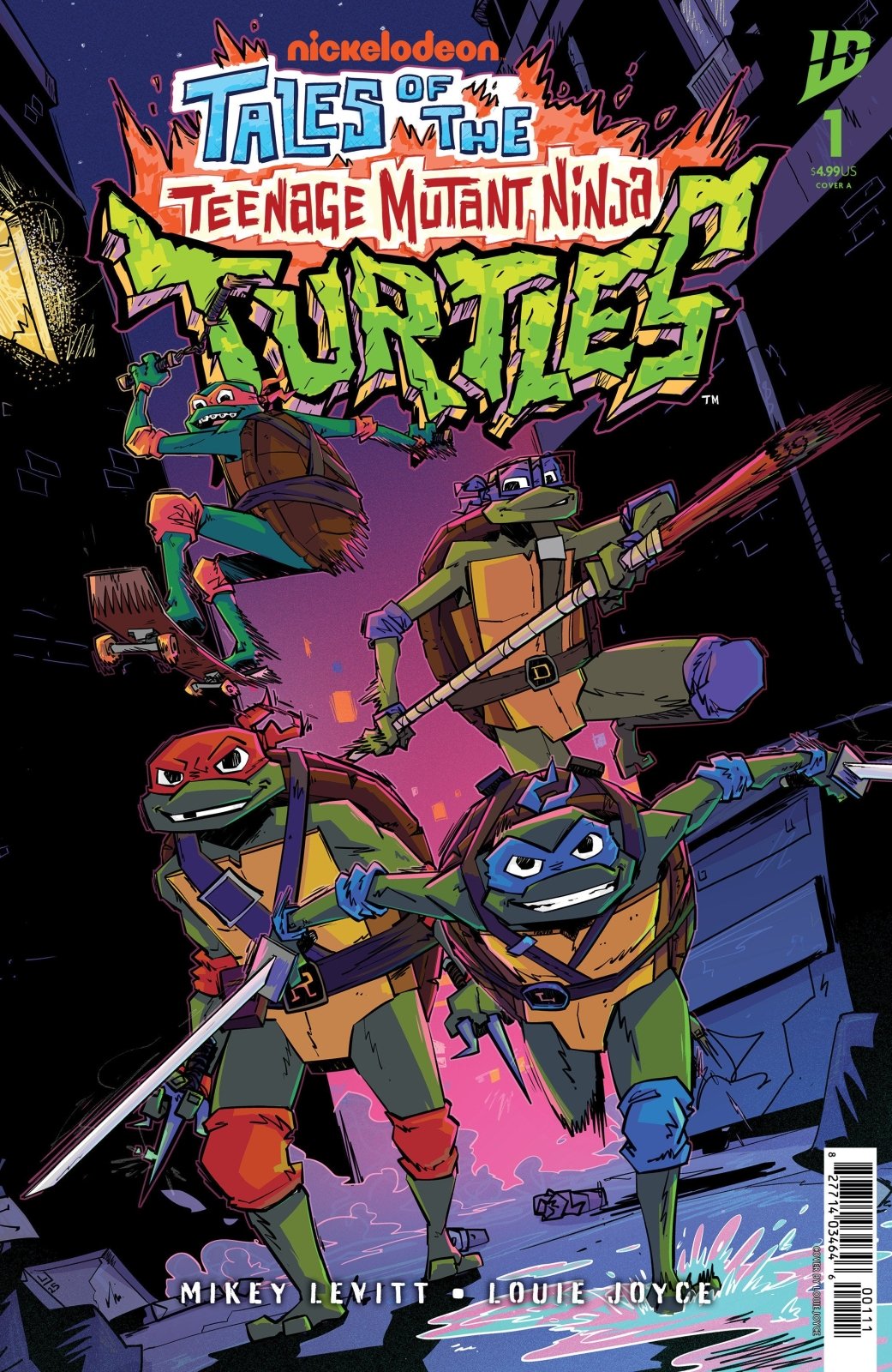 Tales Of The Teenage Mutant Ninja Turtles 1 Cover A (Joyce) - The Fourth Place