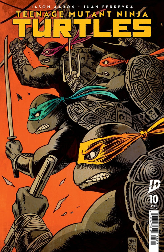 Teenage Mutant Ninja Turtles 10 Variant D (Francavilla) - The Fourth Place