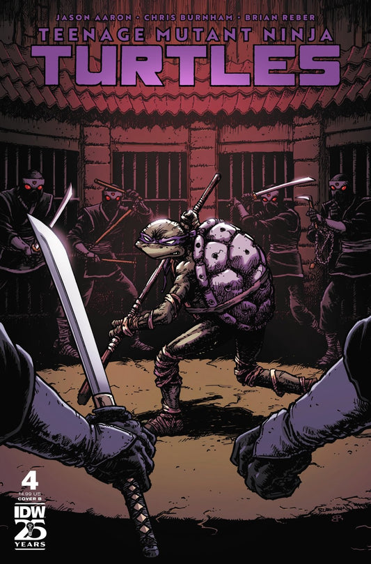 Teenage Mutant Ninja Turtles (2024) #4 Variant B (Burnham) - The Fourth Place