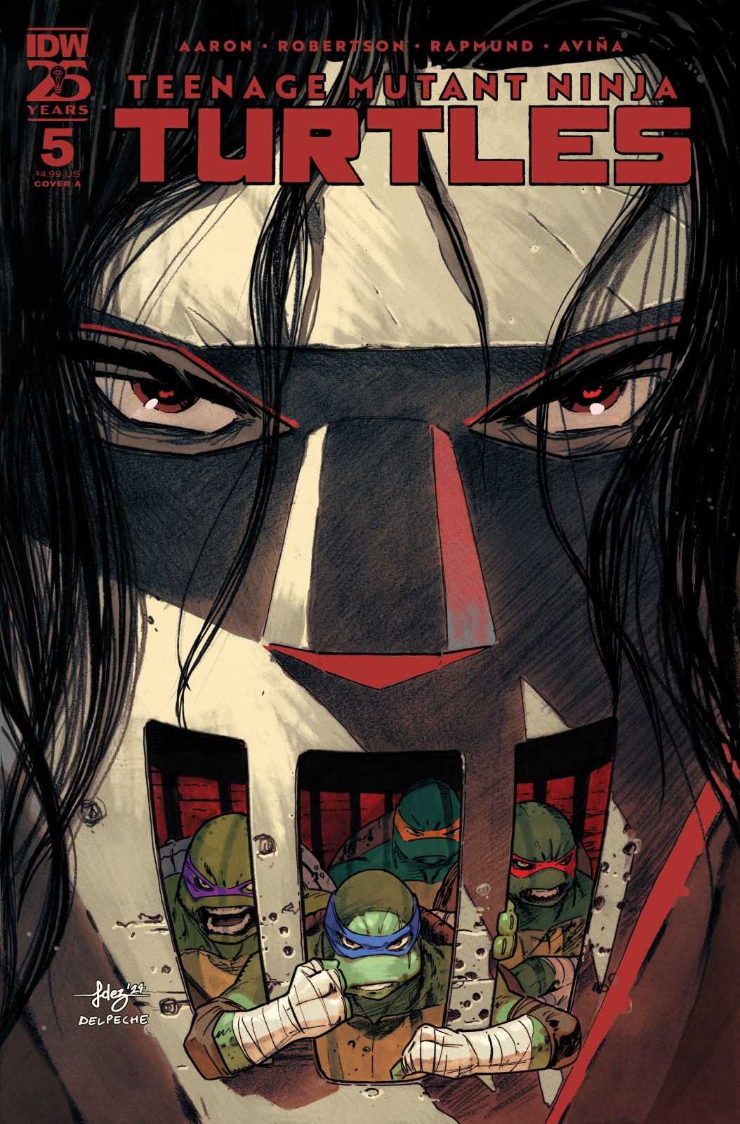 Teenage Mutant Ninja Turtles (2024) #5 Cover A (Fernandez) - The Fourth Place