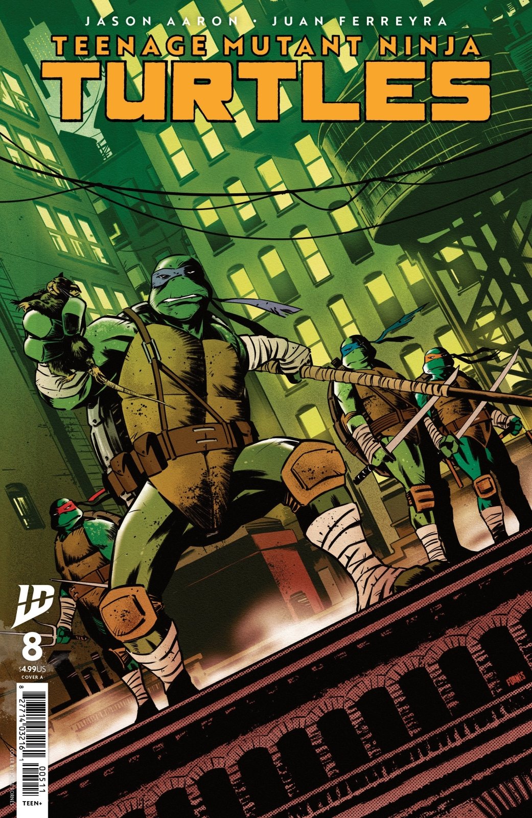 Teenage Mutant Ninja Turtles 2024 8 Cover A Fornes - The Fourth Place