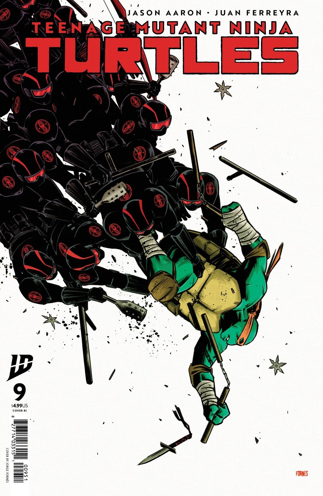 Teenage Mutant Ninja Turtles 2024 9 Cover A Fornes - The Fourth Place