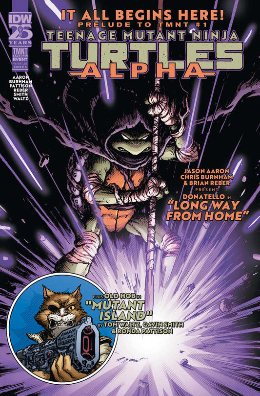 Teenage Mutant Ninja Turtles Alpha #1 Cover A Burnham - The Fourth Place