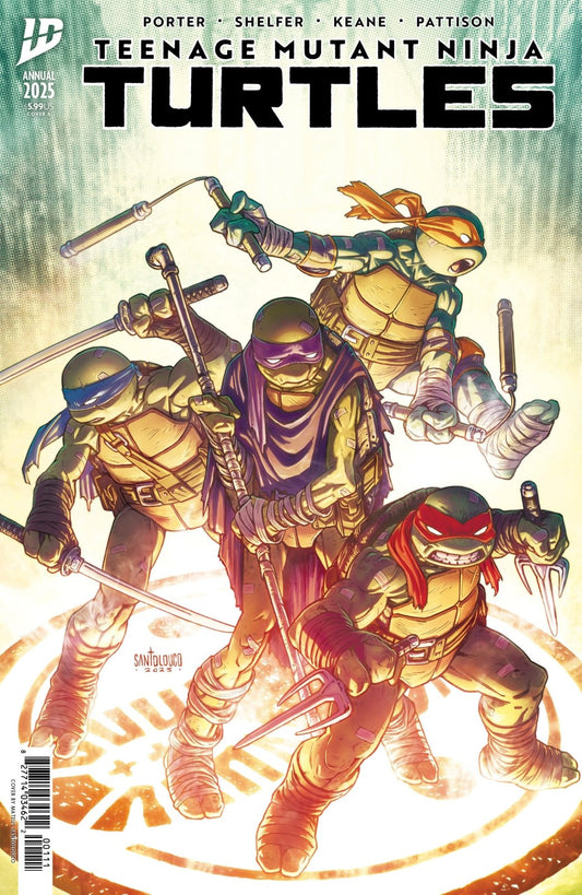 Teenage Mutant Ninja Turtles: Annual 2025 Cover A (Santolouco) - The Fourth Place