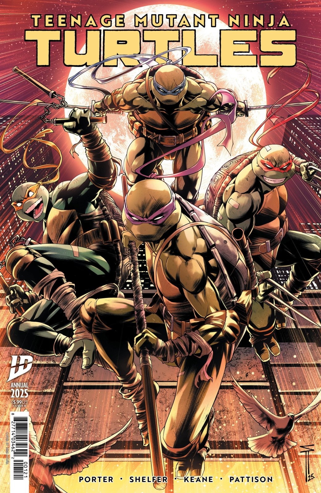Teenage Mutant Ninja Turtles: Annual 2025 Variant B (Acuña) - The Fourth Place