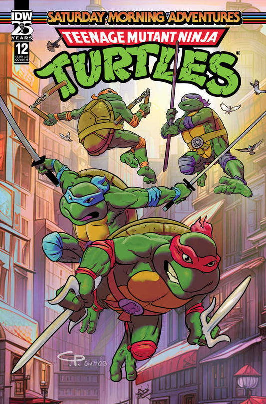 Teenage Mutant Ninja Turtles: Saturday Morning Adventures #12 Variant B (Smith) - The Fourth Place