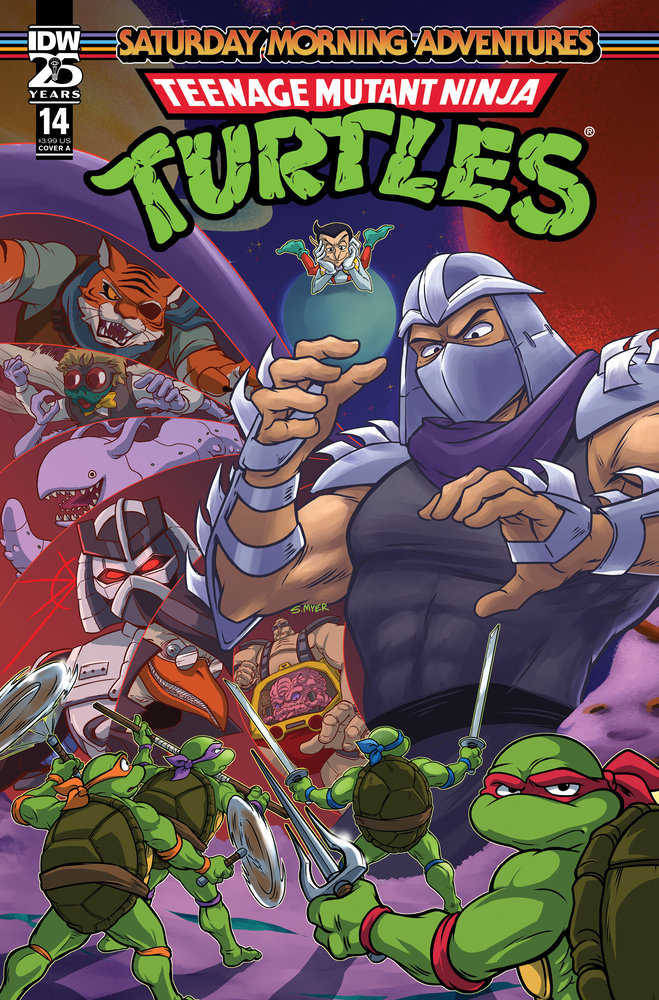 Teenage Mutant Ninja Turtles: Saturday Morning Adventures #14 Cover A (Myer) - The Fourth Place