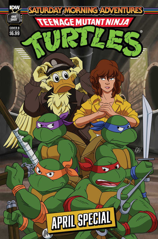 Teenage Mutant Ninja Turtles: Saturday Morning Adventures--April Special Variant B (Jones) - The Fourth Place