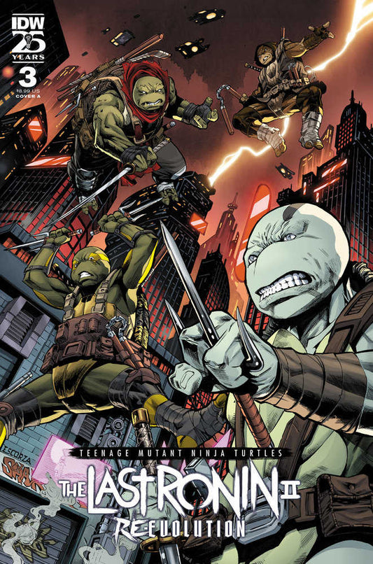 Teenage Mutant Ninja Turtles The Last Ronin II Re Evolution #3 Cover A Escorzas (Mature) - The Fourth Place