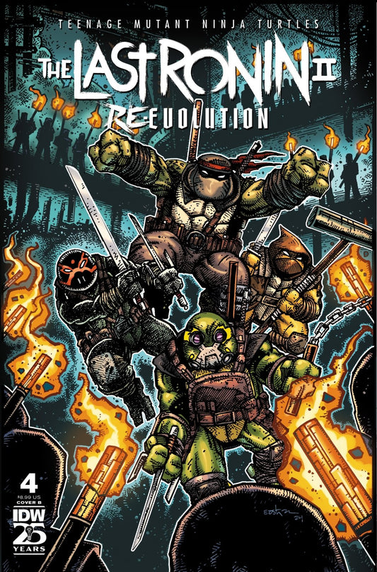 Teenage Mutant Ninja Turtles: The Last Ronin II—Re - Evolution #4 Variant B (Eastman) - The Fourth Place