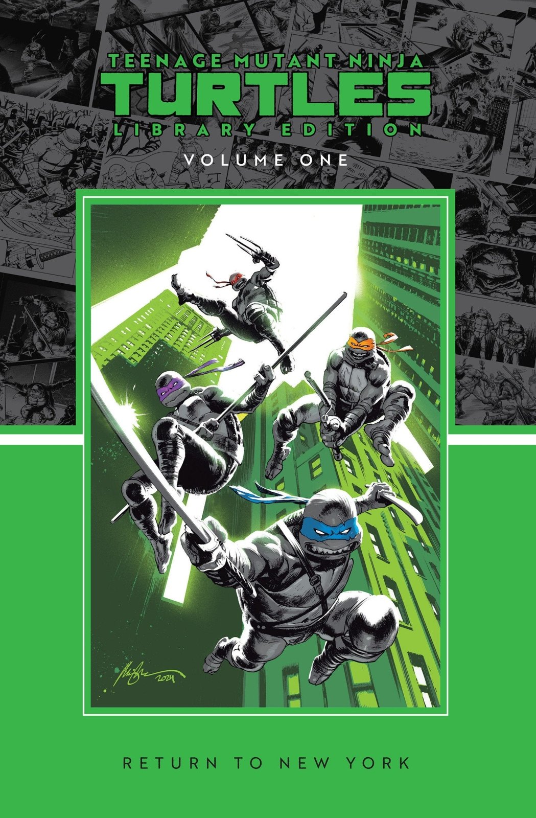 Teenage Mutant Ninja Turtles, Volume. 1: Return To New York Library Edition - The Fourth Place
