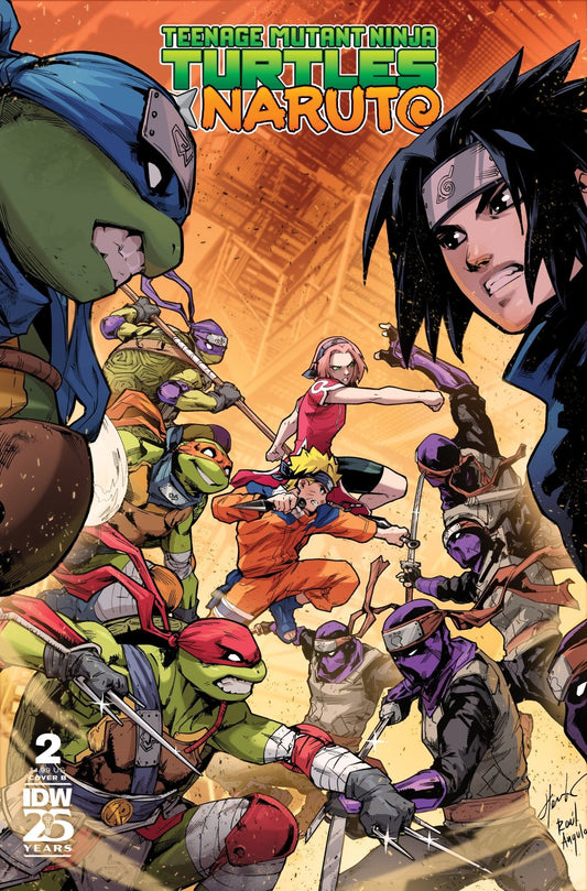 Teenage Mutant Ninja Turtles X Naruto #2 Variant B (Prasetya) - The Fourth Place