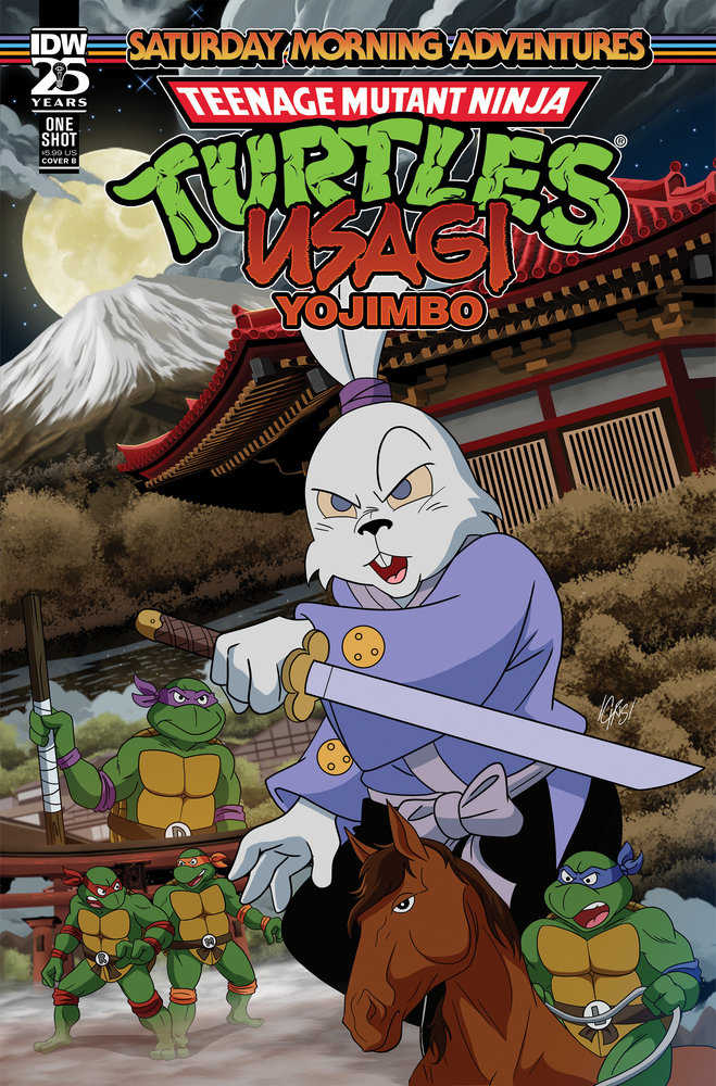 Teenage Mutant Ninja Turtles/Usagi Yojimbo: Saturday Morning Adventures Variant B (Jones) - The Fourth Place