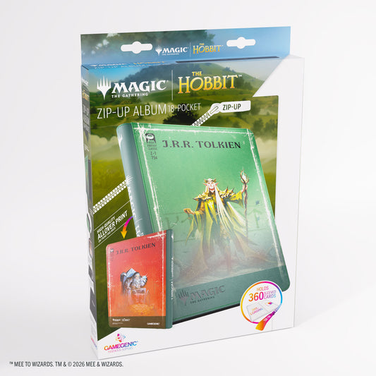 Thranduil, the Elvenking/The Mountain-King - The Hobbit Album: MTG 18-Pocket Zip-Up