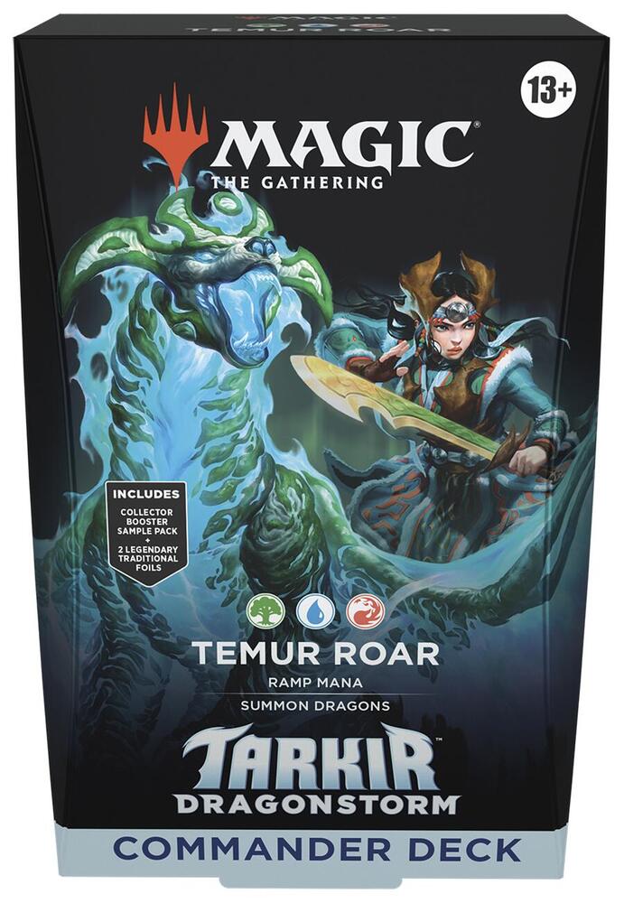 Temur Roar Commander Deck - Tarkir: Dragonstorm - The Fourth Place