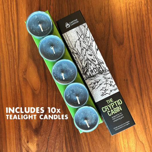 Ten Candles Tealights: The Cryptid Cabin - The Fourth Place