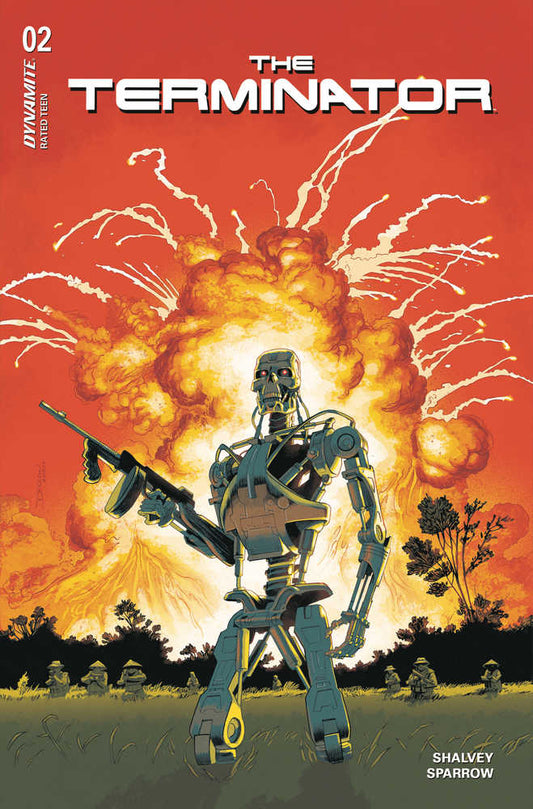 Terminator #2 Cover A Shalvey - The Fourth Place