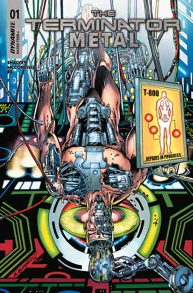 Terminator Metal 1 Cover B Bob Layton Variant - The Fourth Place