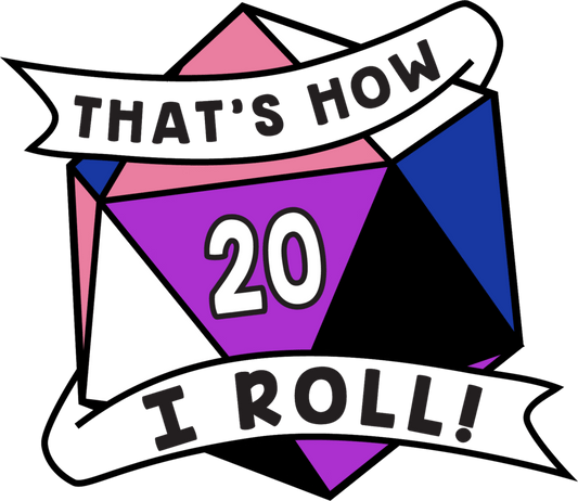 That's How I Roll Pride Pin - Genderfluid - The Fourth Place