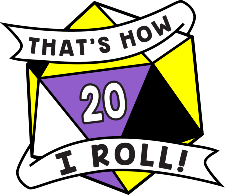 That's How I Roll Pride Pin - Nonbinary - The Fourth Place