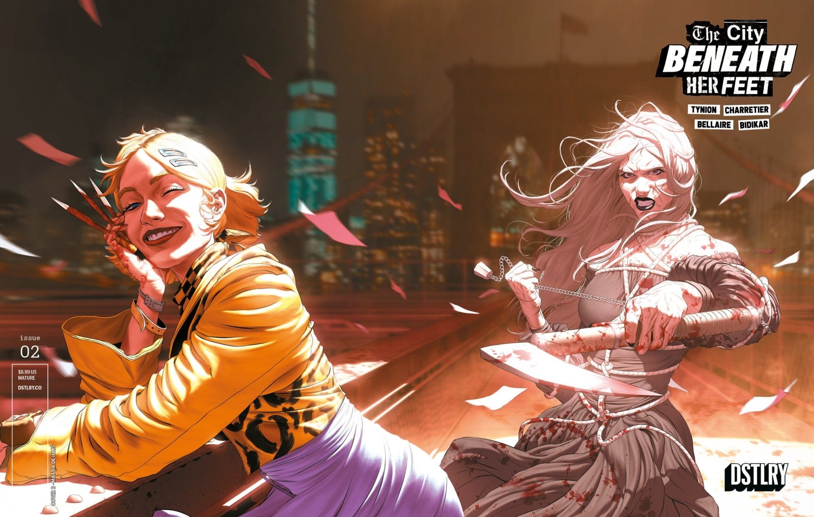 The City Beneath Her Feet 2 Cover B Mattia De Iulis Variant - The Fourth Place