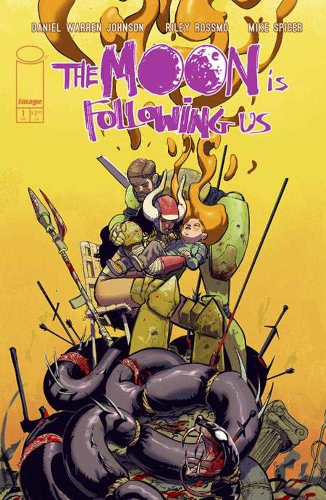 The Moon Is Following Us #1 (Of 10) Cover A Riley Rossmo & Mike Spicer - The Fourth Place