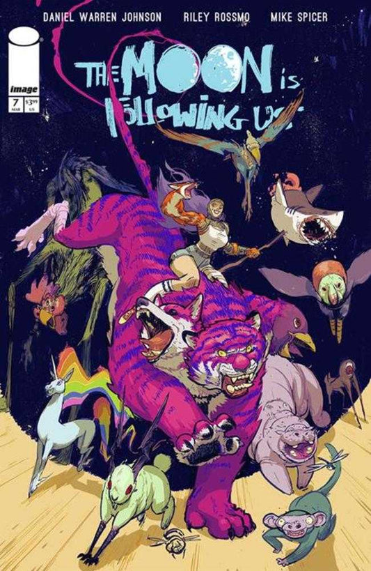 The Moon Is Following Us 7 (Of 10) Cover A Riley Rossmo & Mike Spicer - The Fourth Place