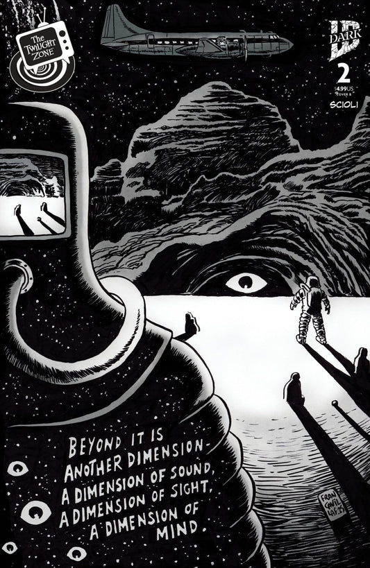 The Twilight Zone 2 Variant B (Francavilla Connecting Cover) - The Fourth Place
