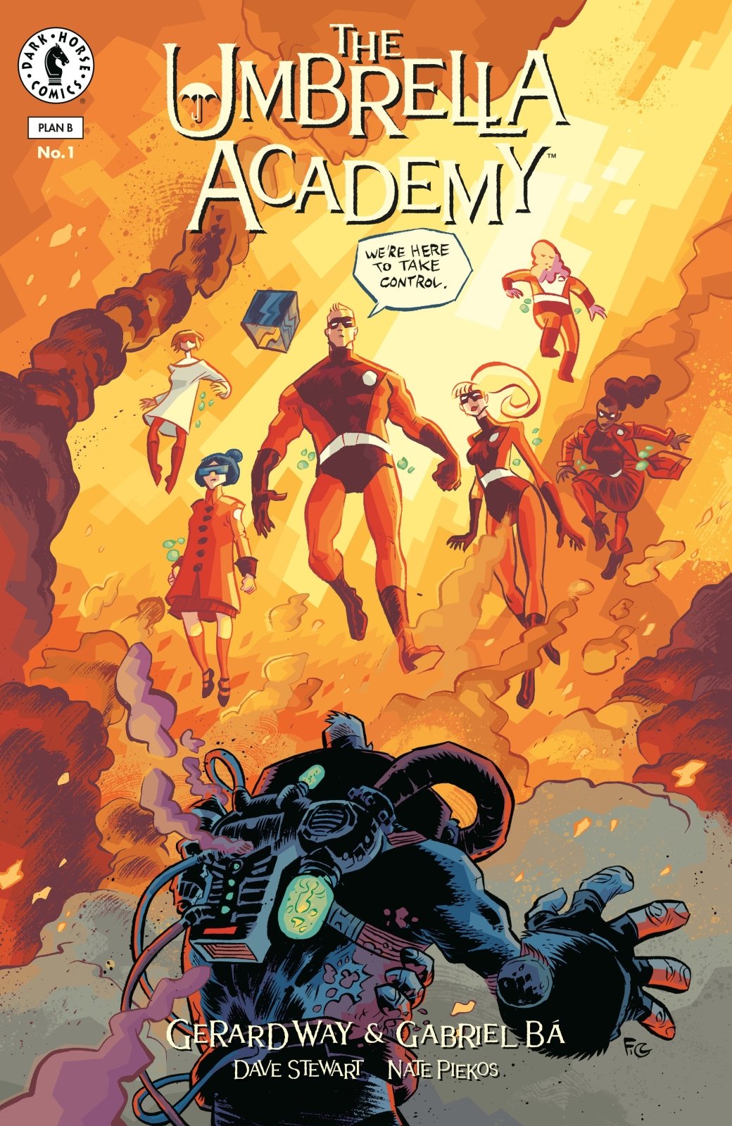 The Umbrella Academy: Plan B 1 (Cover B) (Fabio Moon) - The Fourth Place