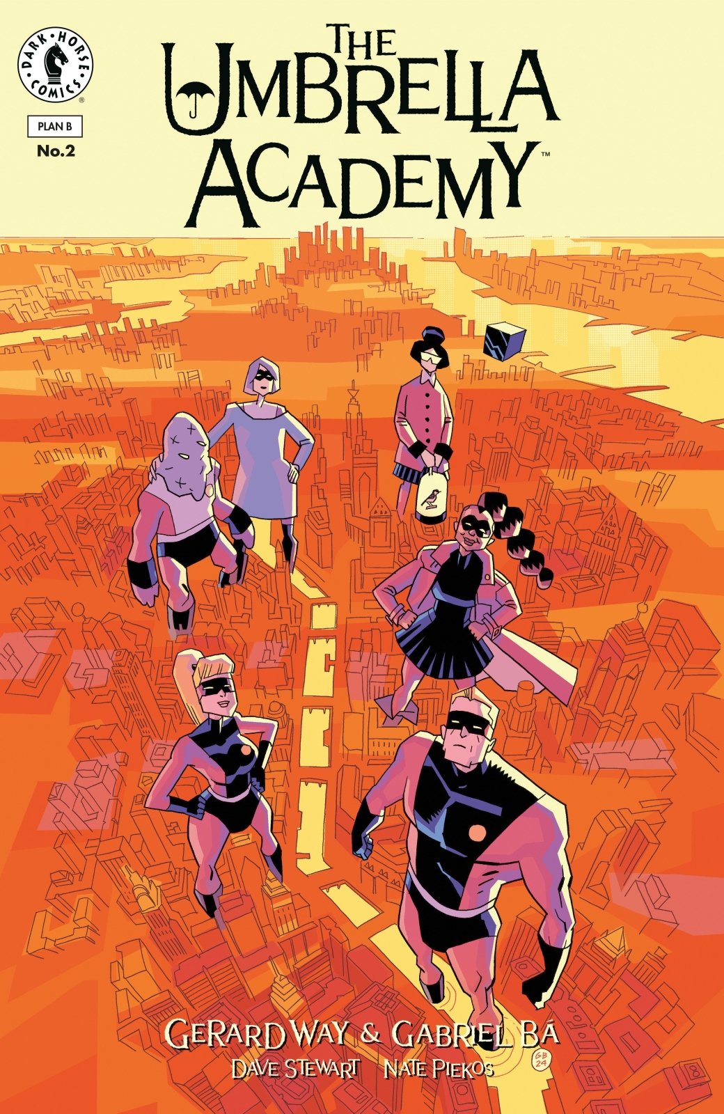 The Umbrella Academy: Plan B 2 (Cover A) (Gabriel Bá) - The Fourth Place
