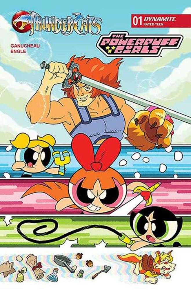 Thundercats Powerpuff Girls 1 Cover B Coleman Engle Variant - The Fourth Place