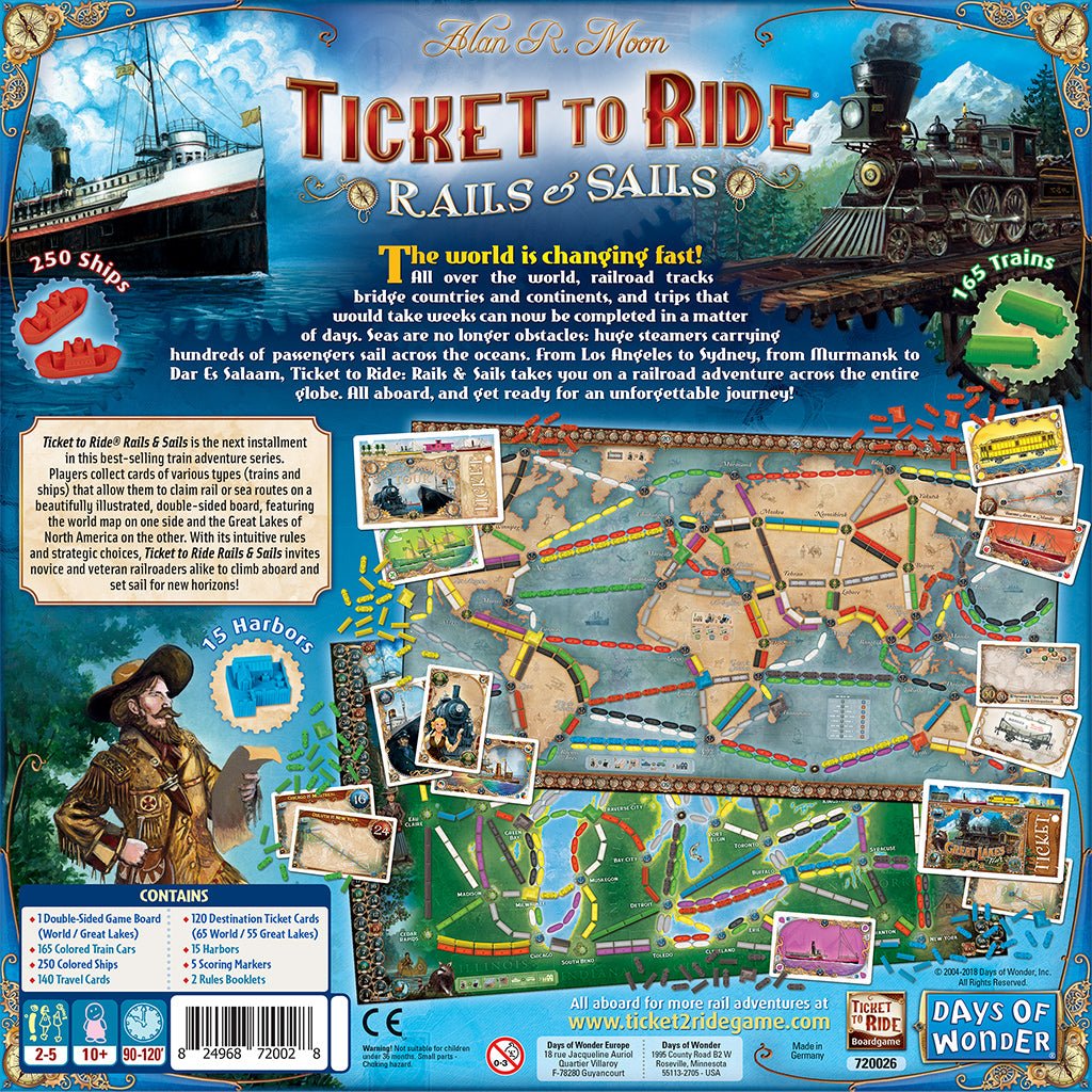 Ticket to Ride: Rails and Sails - The Fourth Place