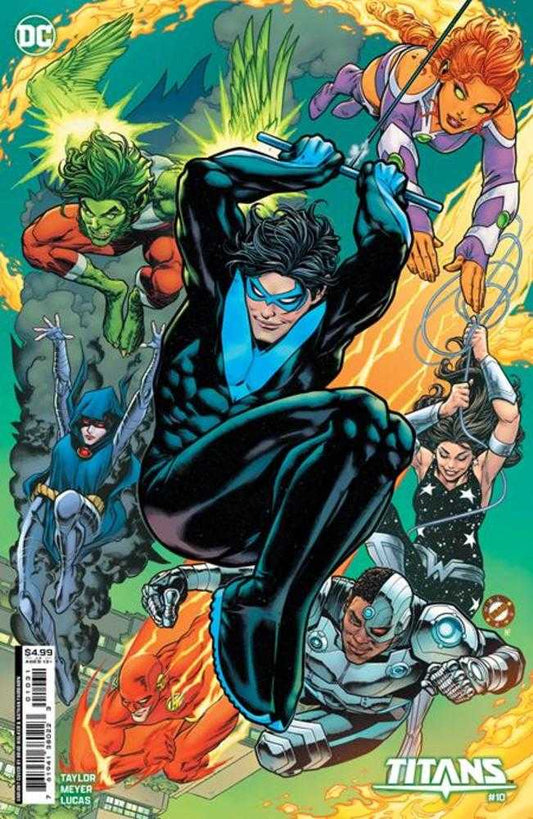 Titans #10 Cover B Bradley Walker Card Stock Variant - The Fourth Place