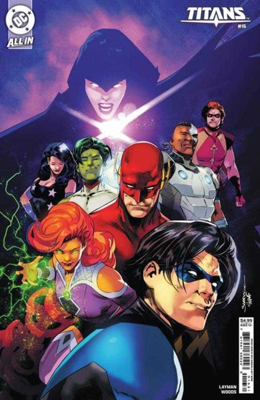 Titans #16 Cover B Rafa Sandoval Card Stock Variant - The Fourth Place