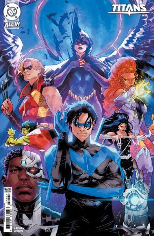 Titans #18 Cover B Edwin Galmon Card Stock Variant - The Fourth Place