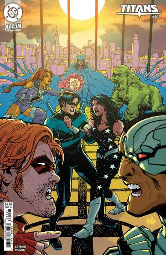 Titans #20 Cover B Cully Hamner Card Stock Variant - The Fourth Place