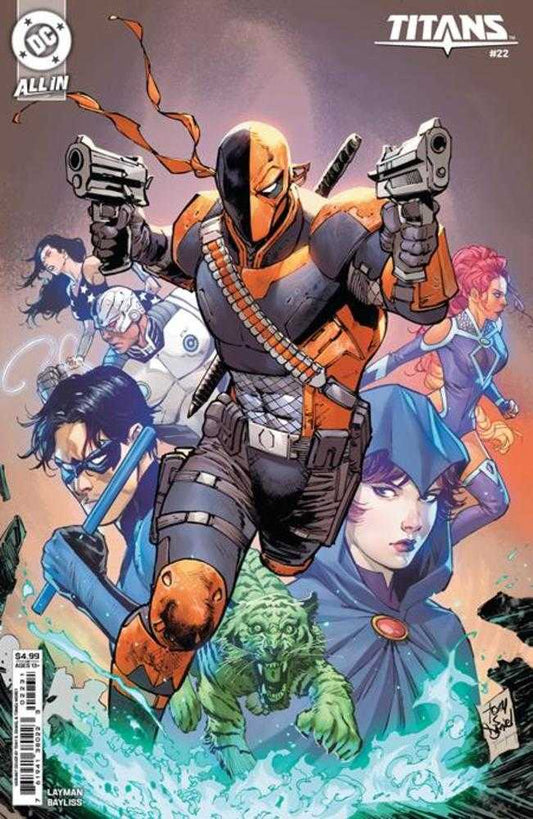 Titans 22 Cover B Tony S Daniel Card Stock Variant - The Fourth Place