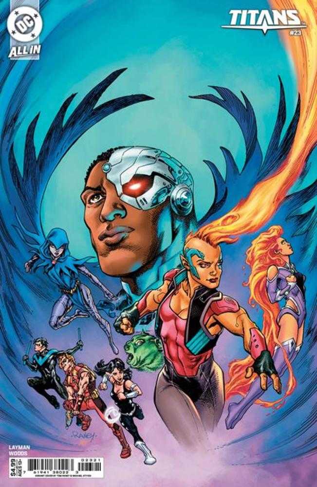 Titans 23 Cover B Tom Raney Card Stock Variant - The Fourth Place