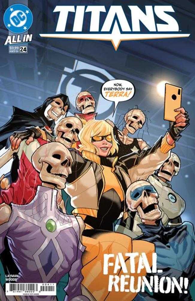 Titans 24 Cover A Pete Woods - The Fourth Place