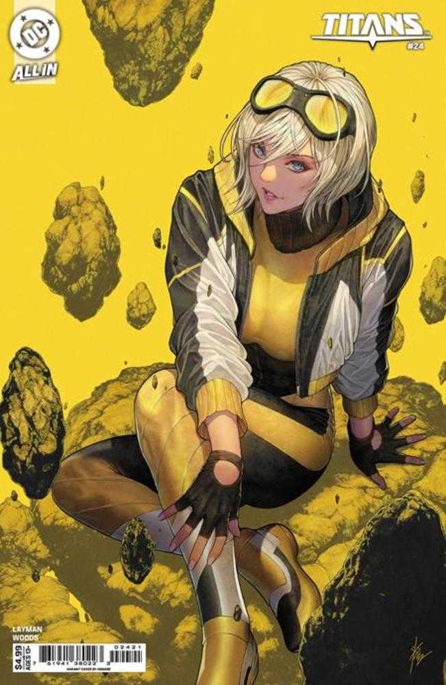 Titans 24 Cover B Homare Card Stock Variant - The Fourth Place