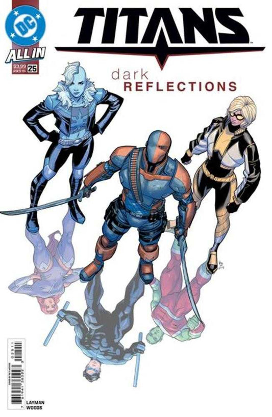 Titans 25 Cover A Pete Woods - The Fourth Place