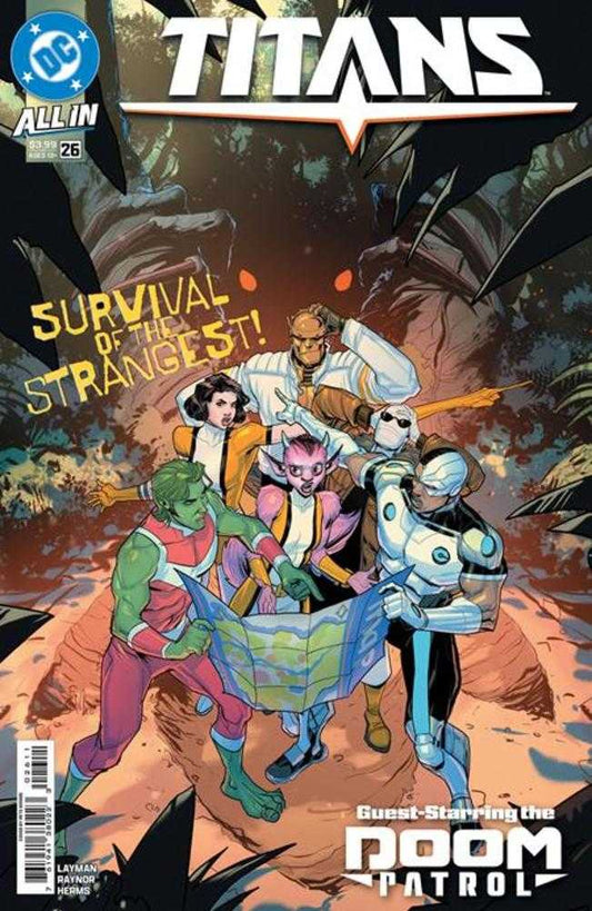 Titans 26 Cover A Pete Woods - The Fourth Place